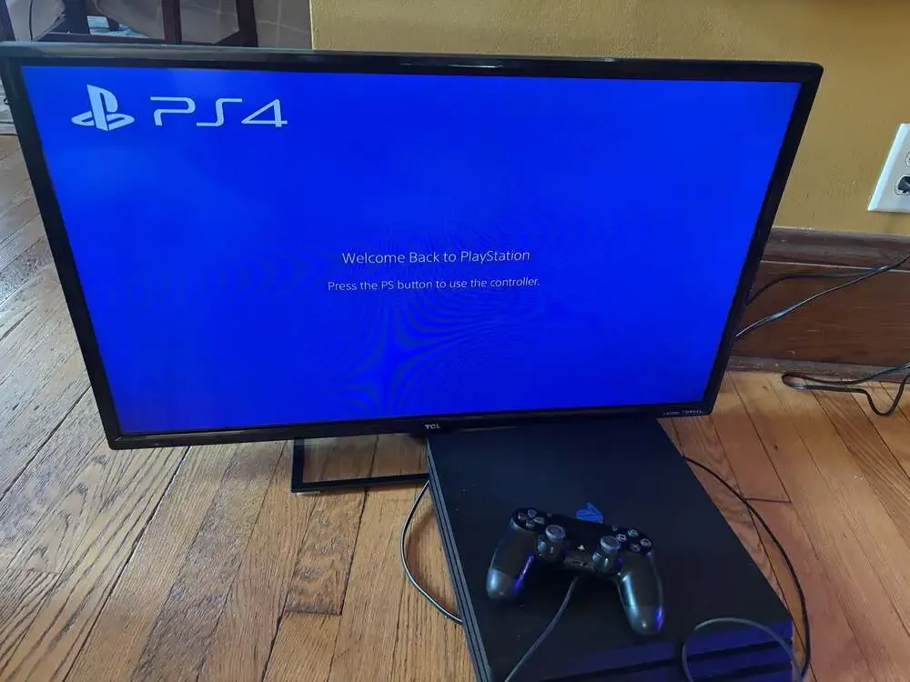 Sony PlayStation 4 PS4 Pro Console w/ Controller and Power Cable